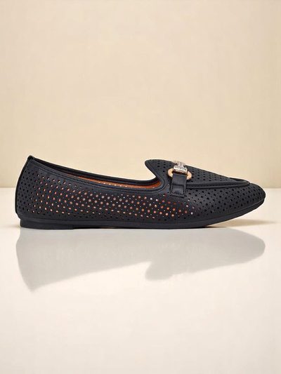 Royalfashion Rafalle openwork women's loafers