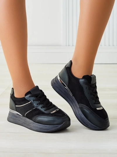 Royalfashion Women's Platform Sneakers Venusoe