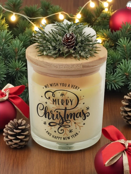 Qiri aromatik i festave Merry Christmas Happy New Year