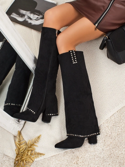 Women's Eco Suede Boots with Bryves Upper