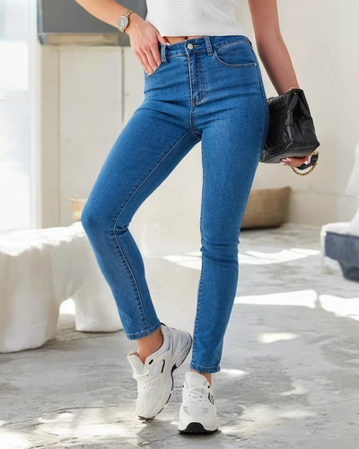 Royalfashion Women's Cotton Skinny Jeans