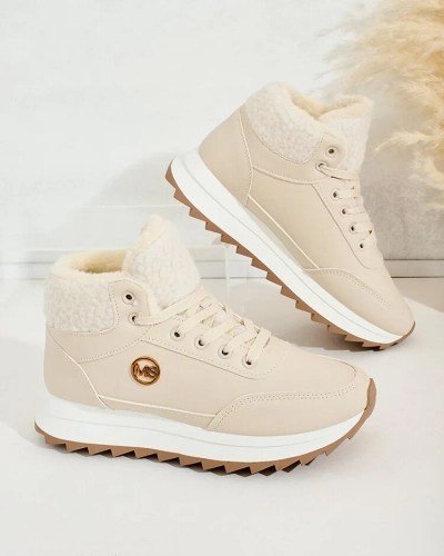 Royalfashion Женские утепленные кроссовки с мехом Frozit