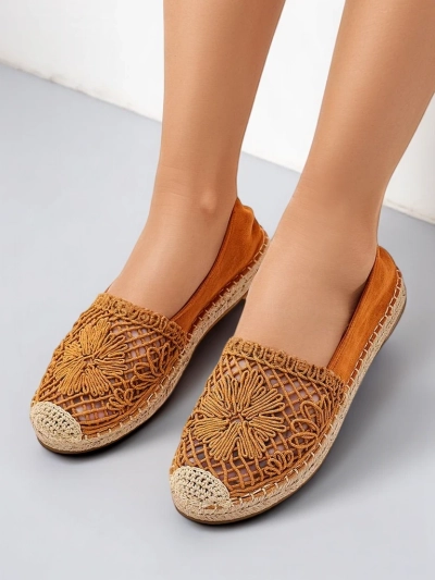 Royalfashion Sieviešu perforētās espadrilles Verela