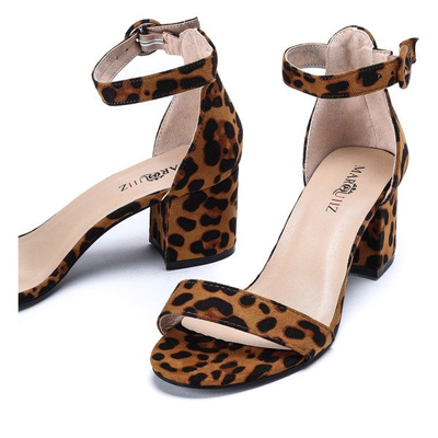 Sandals on a leopard post Madeleine - Footwear 1