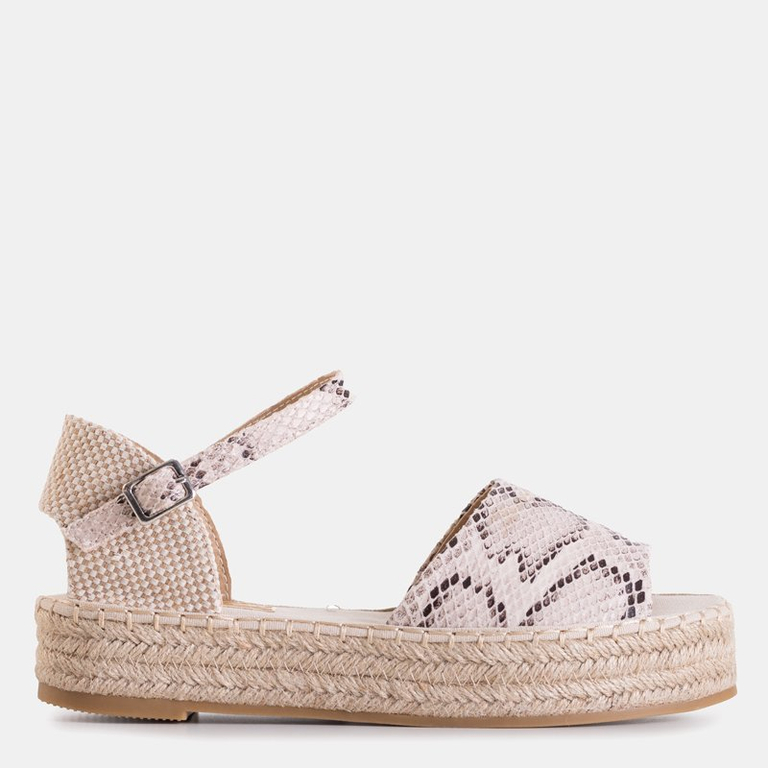 Serpentine women's platform sandals Almira - Footwear