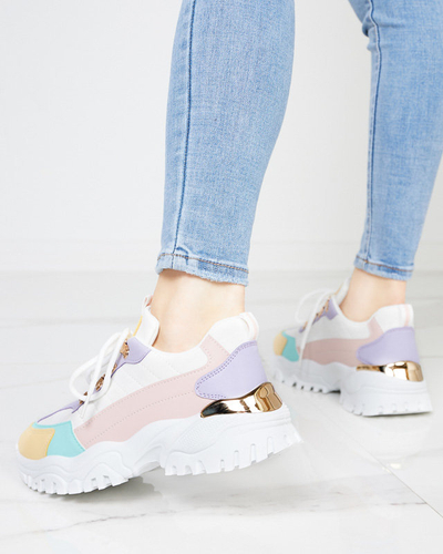 OUTLET Women's colorful sports shoes Nosice sneakers - Footwear