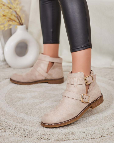Royalfashion Women's Geronsa cutout boots