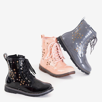 Pelēki lakotas bērnu somas Isibeal - Apavi