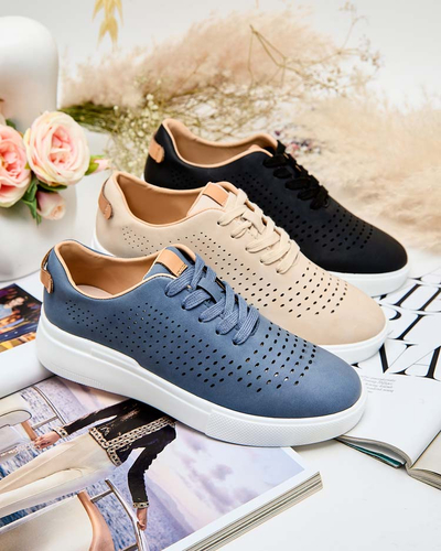 Royalfashion Women's openwork sports shoes Deromias