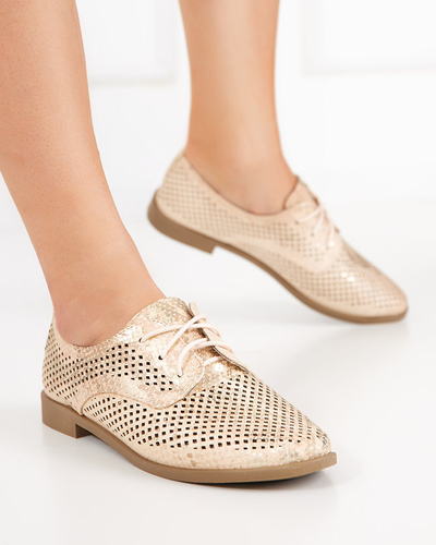Pink women's openwork shoes Kotniso - Footwear