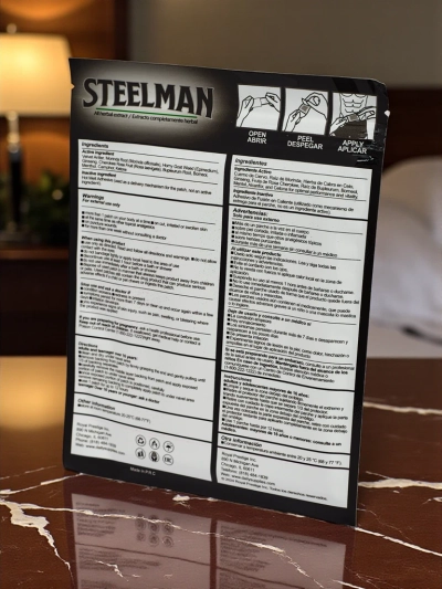 Natural Potency-Enhancing Patch for Men