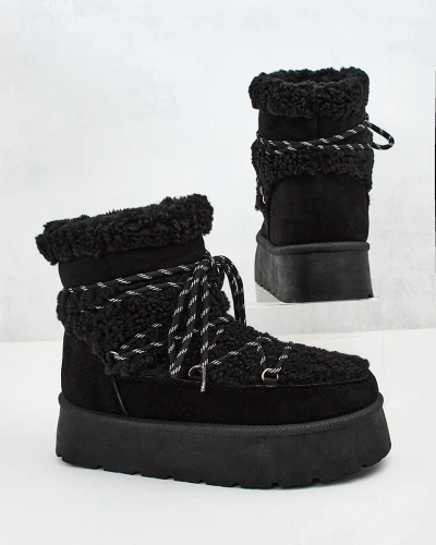 Royalfashion Sieviešu sniega zābaki ar mežģīnēm Evonie