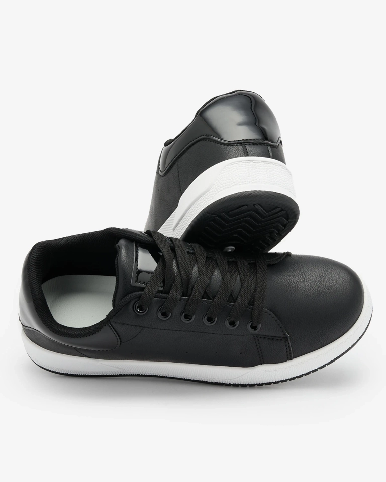 Royalfashion Black classic sports shoes Active Icons
