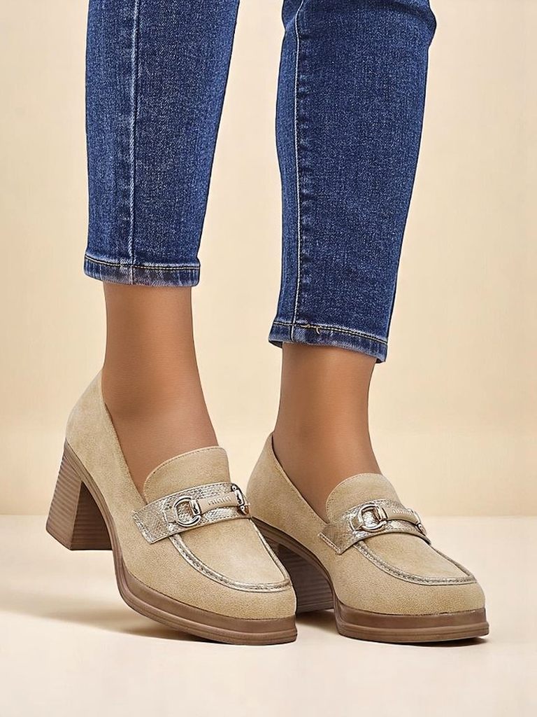 Royalfashion Women’s block-heel loafers Apareus