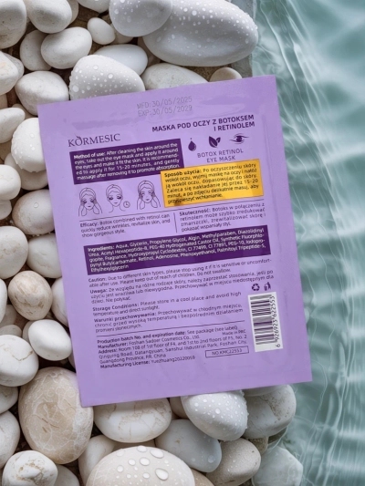 Kormesic Laurus Retinolowa Maska Pod Oczy z Acetyl Hexapeptide-8