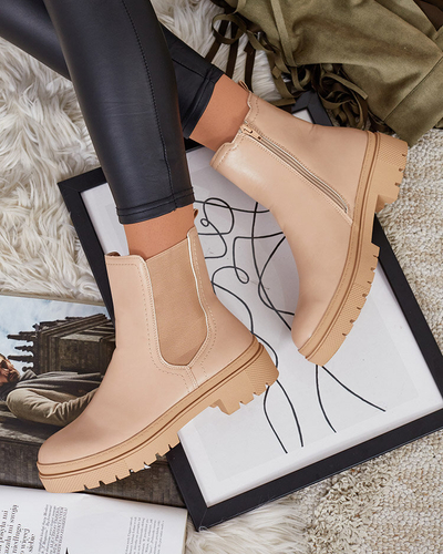 Royalfashion Sieviešu eko ādas zābaki Dovivas