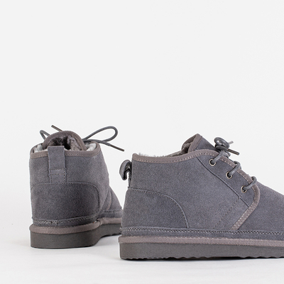 Grey men's snow boots Gavin - Footwear
