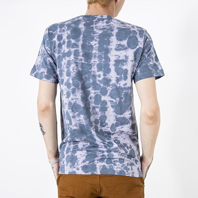 Gray-green cotton print men's t-shirt - Clothing