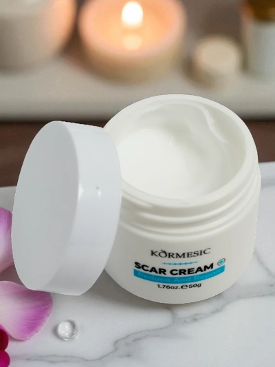 Scar cream helps skin regeneration