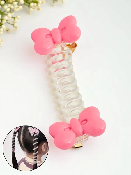 Royalfashion Hair elastic spring with bow Bow Twist