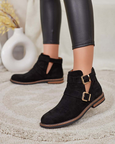Royalfashion Women's Geronsa cutout boots