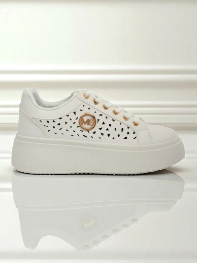 Aurelia Bianca – Белые Кроссовки Платформа Royalfashion Ecru