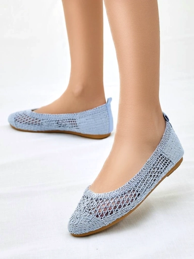 Royalfashion Sieviešu perforēti ballerīni Annete