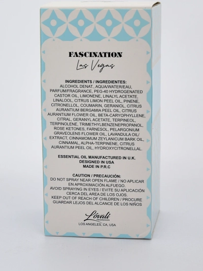 Iedvesmots eau de parfum vīriešiem Fascination