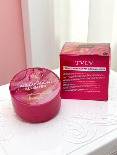 Blush with sponge, color Sunset