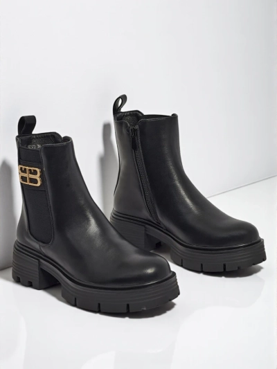 Women's eco-leather ankle boots Fravine