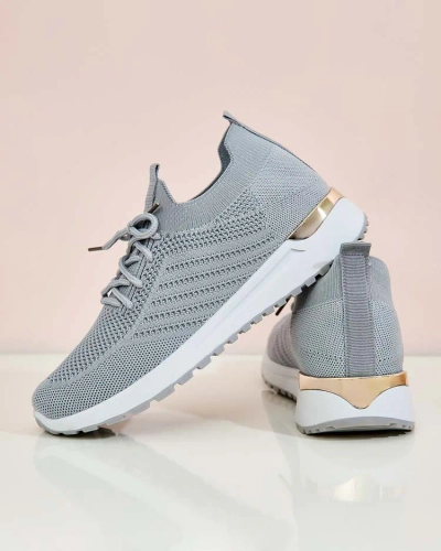 Royalfashion Women's fabric sports shoes Amgent