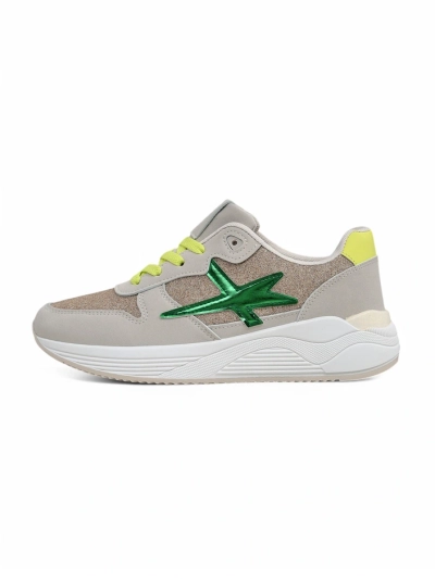 Royalfashion Women's Sneakers with Glitter Avenues