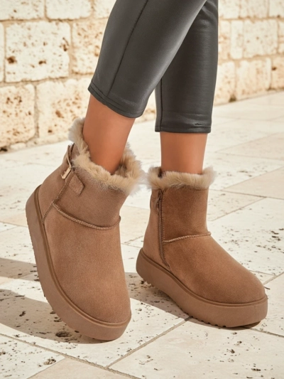 Royalfashion Īsi sieviešu a'la sniega zābaki Winter Crest