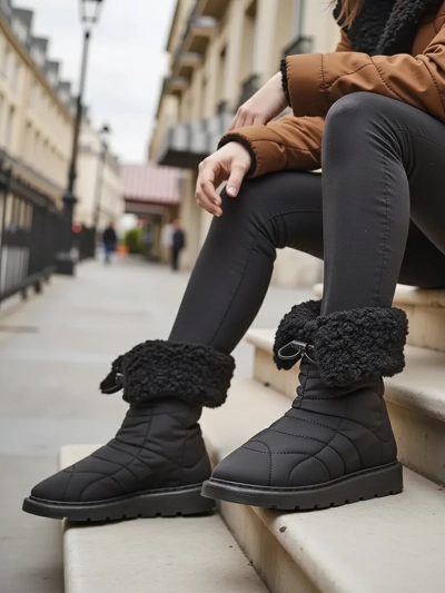 Royalfashion Women's boots like snow boots Oferita