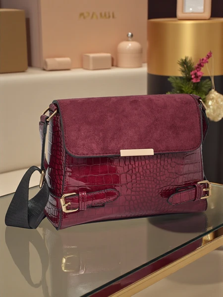 Liten dameveske i miljølær Terilla