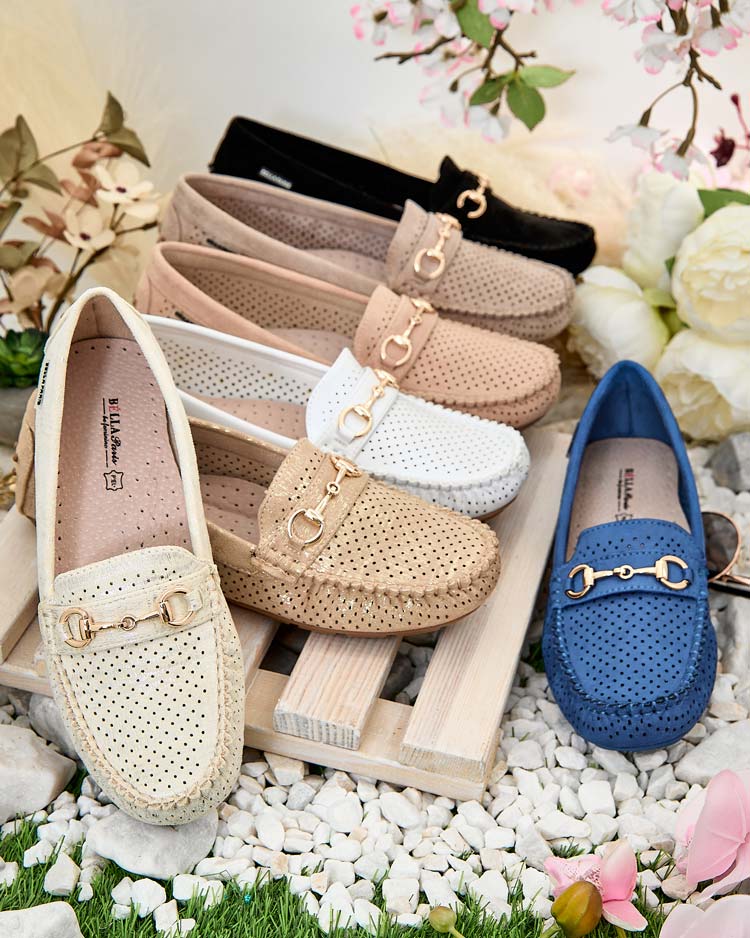 Royalfashion Sieviešu ažūra mokasīni Mill