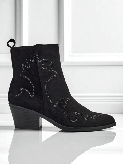 Women's Velvet Ash cowboy boots - heeled