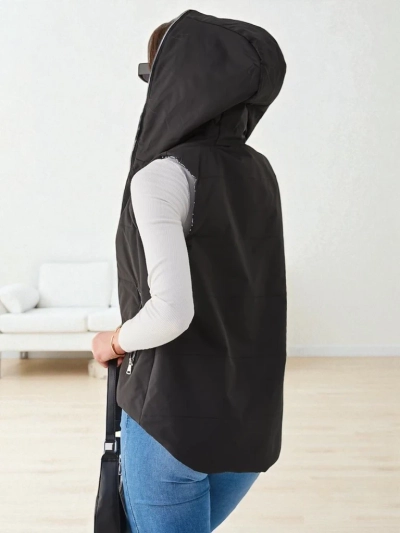 Royalfashion Long quilted women's vest