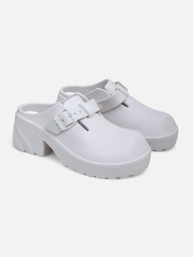 Royalfashion sieviešu gumijas papēžu čības Voxones