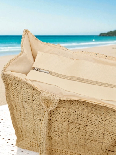 Royalfashion Большая женская сумка из соломы Ariadne Raffia