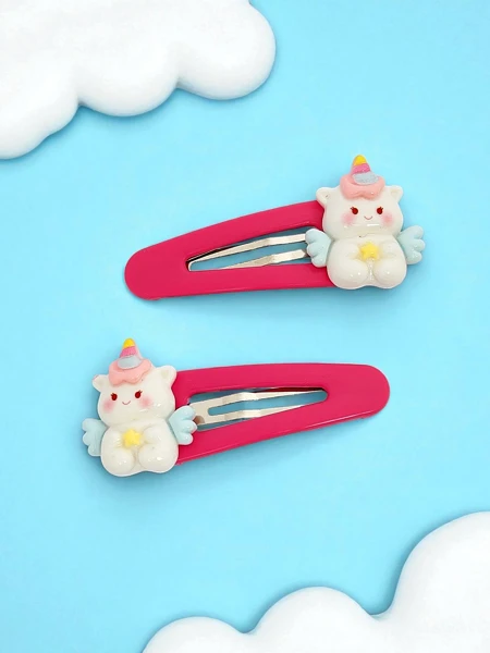 Krāsainas matu sprādzes Angelicornia