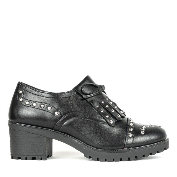 Черные полуботинки на толстой стойке Colorado - Обувь