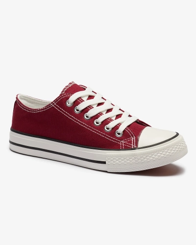 Maroon Portabella Women's Sneakers - Footwear