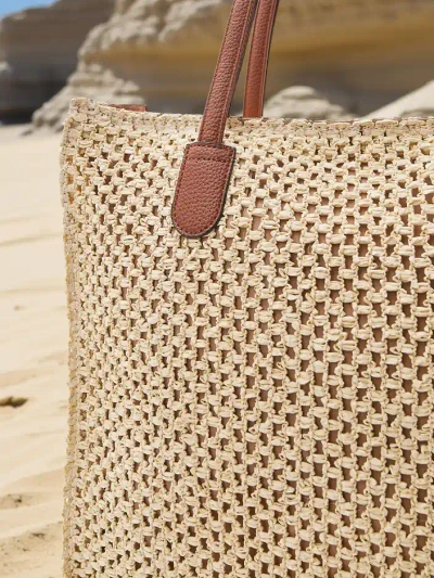 Royalfashion Large straw women's summer bag