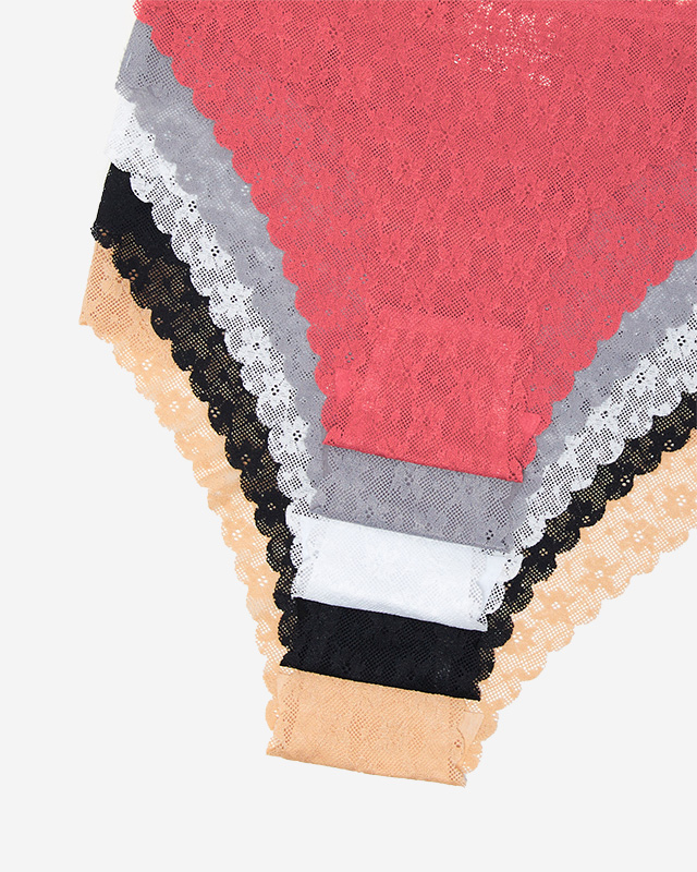 5 Pack Seamless Lace Women's Briefs Briefs - Underwear