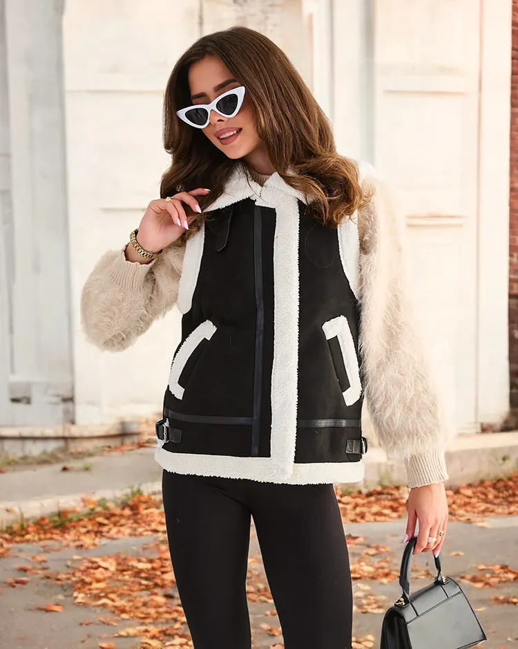 Royalfashion Sieviešu vestes ar kažokādu