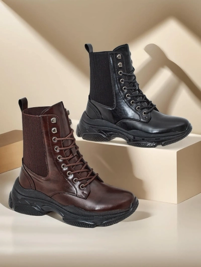 Royalfashion Sieviešu darba stila ķīselis zābaki Ronoppa