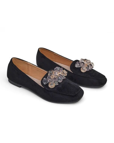 Royalfashion Women's moccasins with beads Zimiles