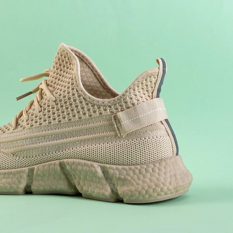 OUTLET Cishe beige sports shoes for women - Footwear