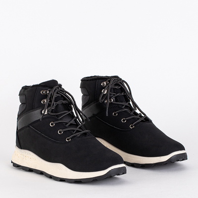 Black men's Nuok insulated boots - Footwear